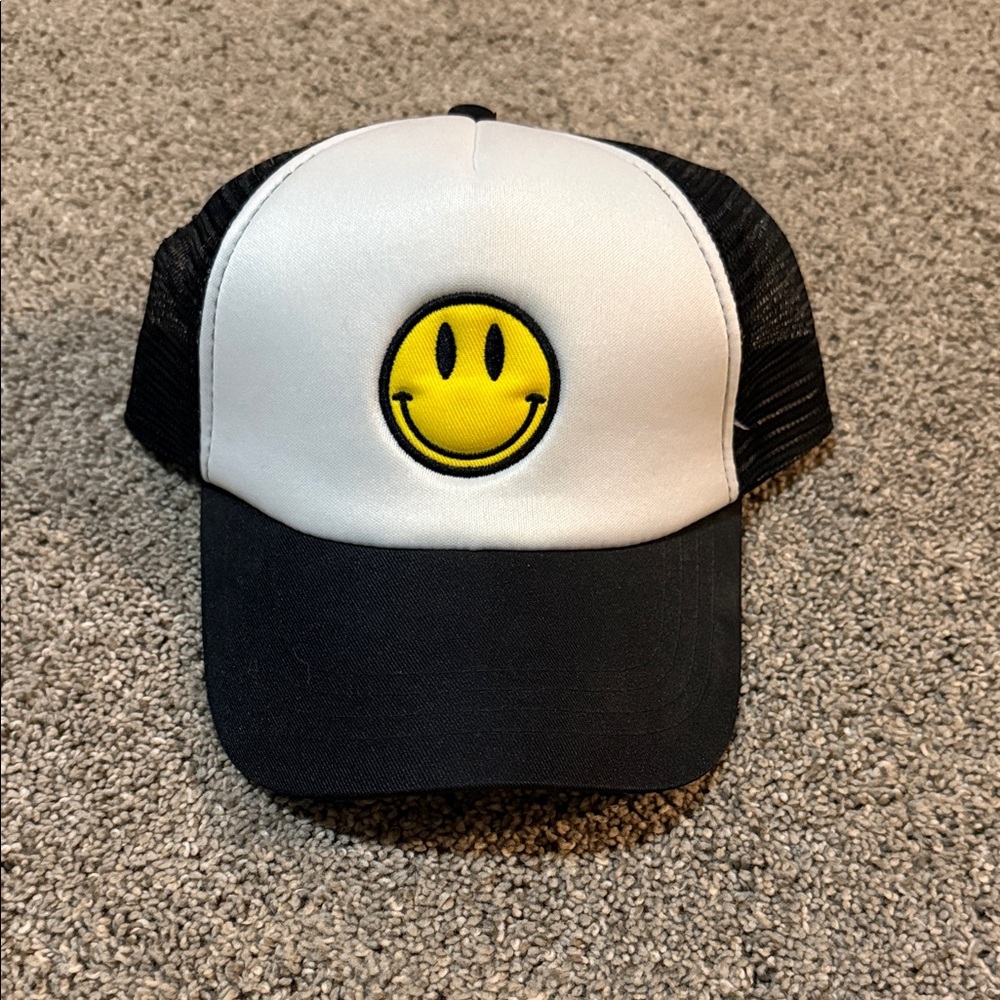 Smiley Face Trucker Hat